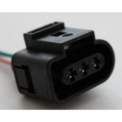 Разъём 3-контактный жгута электропроводки VAG (замена 1J0973723)