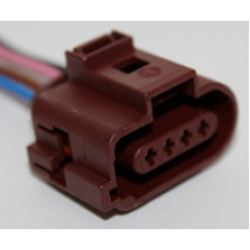 Разъём плоский 4-контактный VAG (замена 6Q0 973 704A)