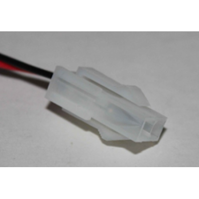 Соединитель автомобильный 2-контактный штыревой с проводами 303-2