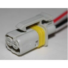 Разъём 2-контактный герметичный гнездовой датчика ABS для а/м MAN, RENAULT с проводами 815-2S