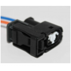 Разъём 2-контактный герметичный гнездовой к катушке зажигания для Dacia, Kia, Lada (ВАЗ), Nissan, Opel, Renault. 7283822630 075