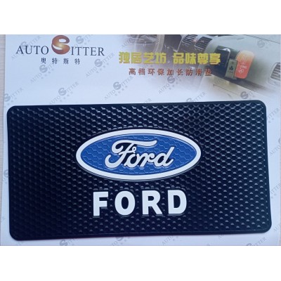Коврик противоскользящий на панель FORD (25.8см*13,3см) N271