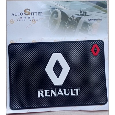 Коврик противоскользящий на панель RENAULT (19.7см*13,3см) N253