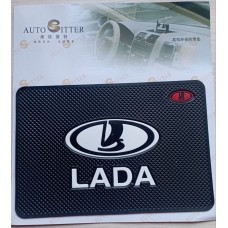 Коврик противоскользящий на панель LADA (19.7см*13,3см) N254