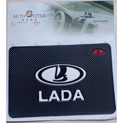 Коврик противоскользящий на панель LADA (19.7см*13,3см) N254
