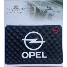 Коврик противоскользящий на панель OPEL (19.7см*13,3см) N243