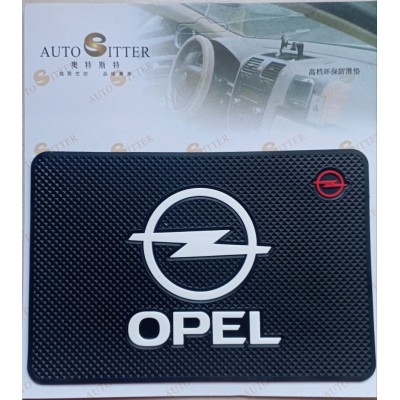Коврик противоскользящий на панель OPEL (19.7см*13,3см) N243