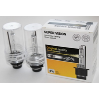 D2S 6000K Ксеноновые лампы SUPER VISION (к-т -2 шт)