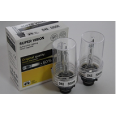 D4S 4300K Ксеноновые лампы SUPER VISION (к-т -2 шт)