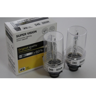 D4S 6000K Ксеноновые лампы SUPER VISION (к-т -2 шт)