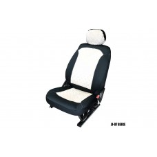 Чехлы MAXIMAL ROMB JJ-07-BEIGE (5 мест) Велюр бежевый/шов бежевый