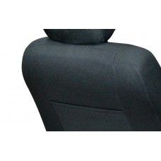 Чехлы MAXIMAL ROMB JJ-114-BLGR (5 мест) Жаккард черный/серый