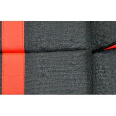 Чехлы MAXIMAL ROMB JJ-114-BLRD (5 мест) Жаккард черный/красный