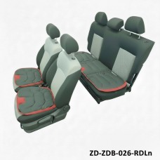 Подушки нижние комплект MAXIMAL LM ZDB-026(1шт) ZD-026(2шт)-RD красный