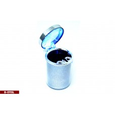 Пепельница B-011SL серебристая