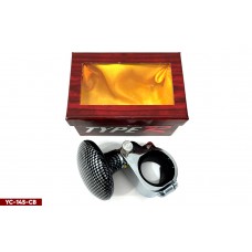 Автомобильная поворотная ручка-лентяйка на руль YC-145-CB Carbon