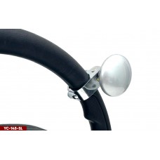Автомобильная поворотная ручка-лентяйка на руль YC-145-SL Silver