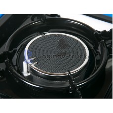 Плита газовая "СЛЕДОПЫТ - UltrA", керамика с переходником (27219)