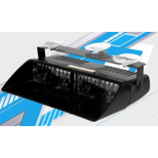 LED-S2 Светодиодная проблесковая балка для спец.автомобилей 2 секции алюминиевый корпус, длина провода- 2,9м 215mm*40mm*65mm YELLOW (жёлтый) 10 режимов вспышки