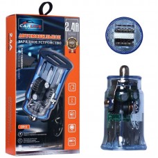 Автомобильное зарядное устройство Carlive CR13 5V/2.4A 2USB (Blue) B4827