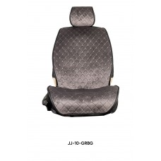 Накидки MAXIMAL LUX передние JJ-10-GREY Алькантара Ромб серый/ шов серый