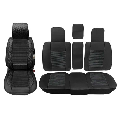 Накидки MAXIMAL LUX комплект CC-04-BLBL черный/черный