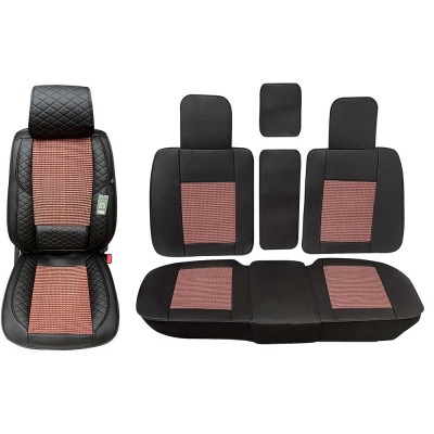 Накидки MAXIMAL LUX комплект CC-04-BLCH черный/шоколад