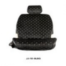 Накидки MAXIMAL LUX комплект JJ-09-BLBG Алькантара Ромб черный/ шов бежевый