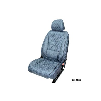 Накидки MAXIMAL LUX передние N-02-GRGR серый/ шов серый A