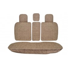 Накидки MAXIMAL LUX комплект (перед+зад) N-05-GRGR серый/ шов серый A