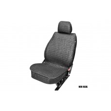 Накидки MAXIMAL LUX комплект (перед+зад) N-05-BLBL черный/ шов черный A