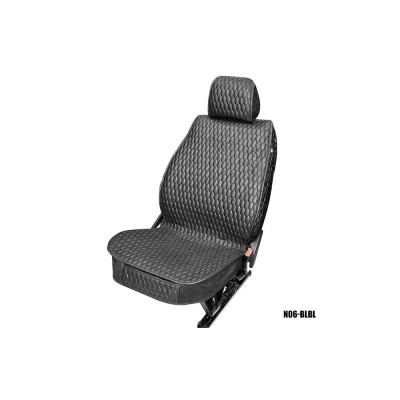 Накидки MAXIMAL LUX передние N-06-BLBL черный/ шов черный A