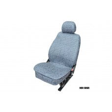 Накидки MAXIMAL LUX комплект (перед+зад) N-05-GRGR серый/ шов серый A