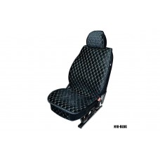 Накидки MAXIMAL LUX комплект N-09-BLBG Велюр черный/ шов бежевый A