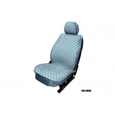 Накидки MAXIMAL LUX передние N-10-GRGR Велюр серый/ шов серый A