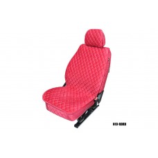 Накидки MAXIMAL LUX комплект N-09-RDRD Велюр красный/ шов красный A