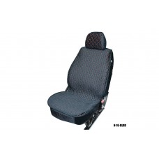 Накидки MAXIMAL LUX комплект N-15-BLRD Велюр черный/ шов красный A