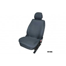 Накидки MAXIMAL LUX комплект N-17-BLBL Лен черный/ шов черный A