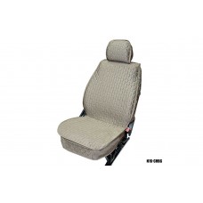 Накидки MAXIMAL LUX комплект N-17-CHBG Лен шоколад/ шов бежевый A