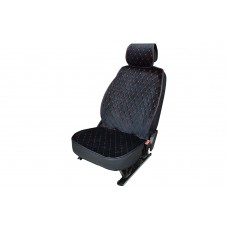 Накидки MAXIMAL LUX передние XV6-BLRD черный/ шов красный A