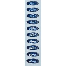 Наклейка Ford (маленький овал) (10 шт.)
