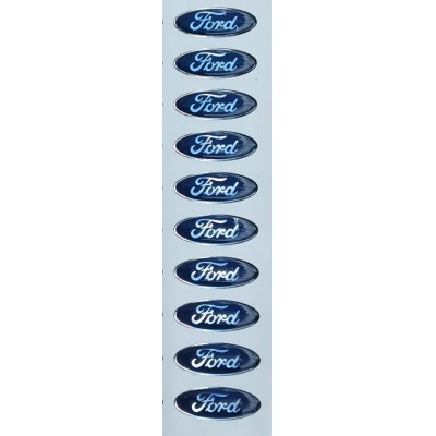Наклейка Ford (маленький овал) (10 шт.)