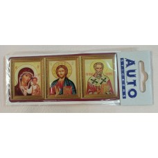Наклейка (объемная) "Иконки" наружная полноцветная, 5х12 см 05068