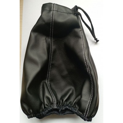 Чехол КПП ЮПИТЕР экокожа СО ШНУРКОМ отстрочка БЕЛАЯ