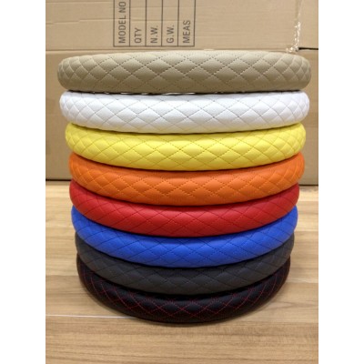 Оплетка руля "Altezza" 1102 (L) экокожа черная,39-41см