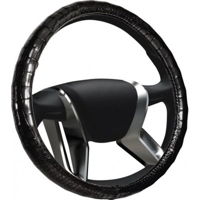 Чехол руля виниловый Florida черный крокодил M