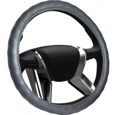 Чехол руля кожаный Alabama чёрный М