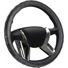 Чехол руля кожаный Arizona черный  M