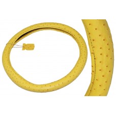 Оплетка руля "Altezza" 2305 (М) желтая, 37-39см