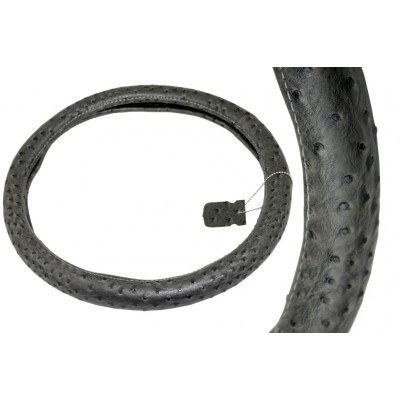 Оплетка руля "Altezza" 2305 (М) экокожа темно-серая, 37-39см